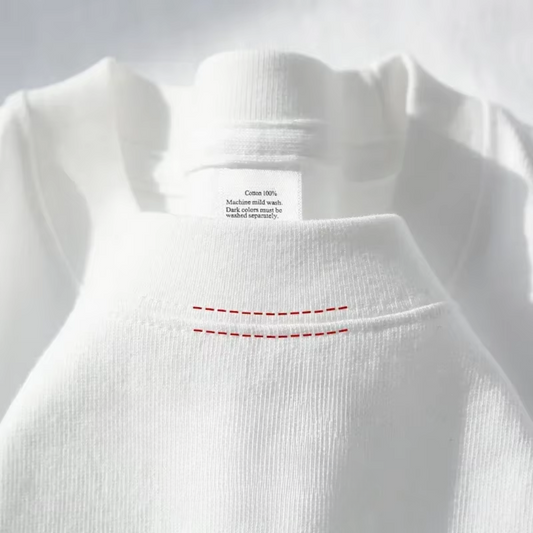 T-Shirt aus reiner Baumwolle mit kurzen Ärmeln, lässiges Basic-Oberteil, Oversized geschnitten.