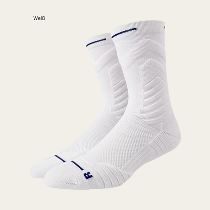 Herren High-Top Sportsocken, Atmungsaktiv, Basketball, Tennis, Fussball