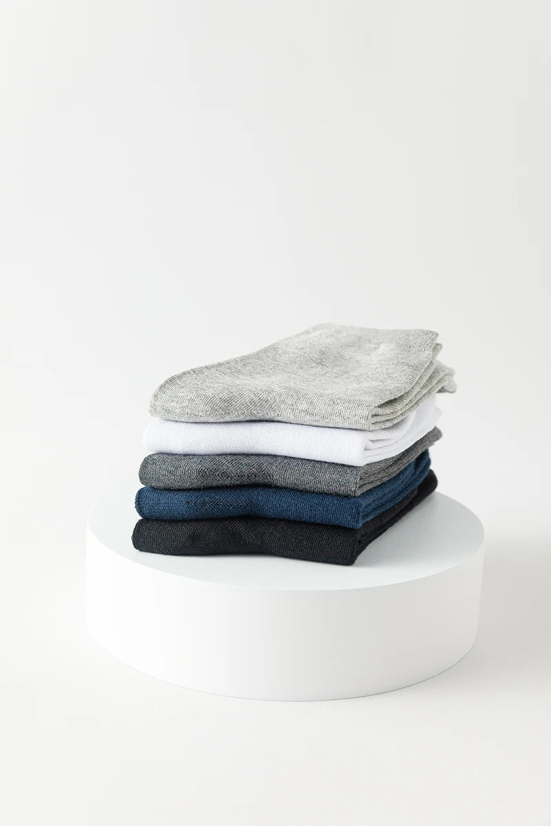 10 Paar Herren-Baumwollsocken für Arbeit, Freizeit & Sport - Komfort für jeden Schritt
