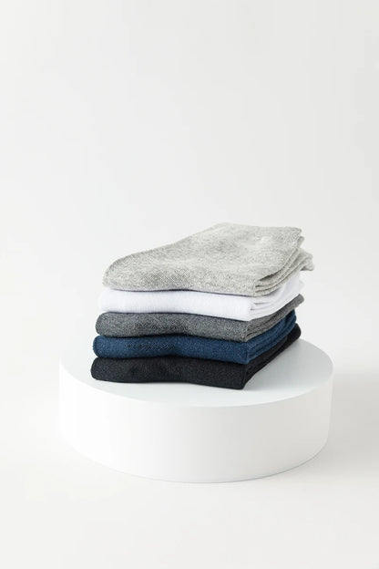 10 Paar Herren-Baumwollsocken für Arbeit, Freizeit & Sport - Komfort für jeden Schritt