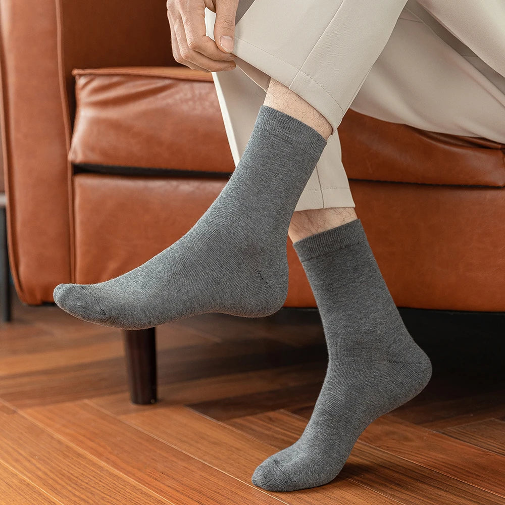 10 Paar Herren-Baumwollsocken für Arbeit, Freizeit & Sport - Komfort für jeden Schritt