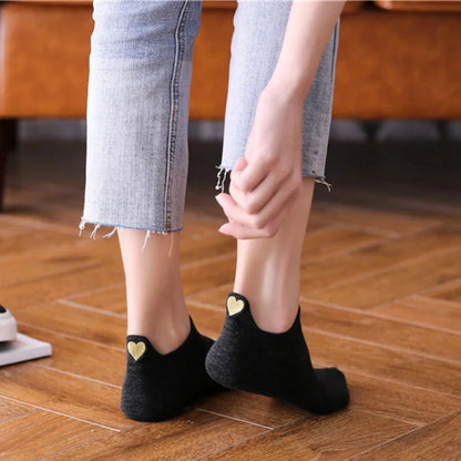 4 Paar Unisex Sneaker-Socken – Baumwoll, Socken, atmungsaktiv & bequem, Casual Low Cut.